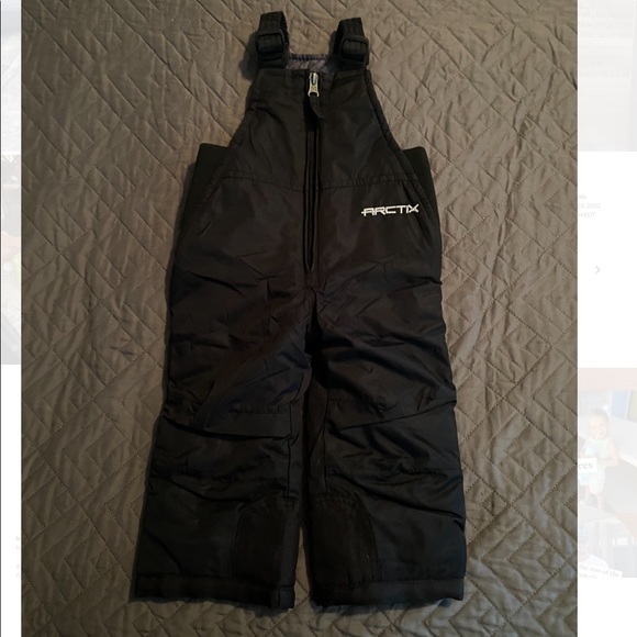 12 month old snow bibs. EUC! - Picture 1 of 1